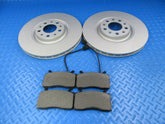 Alfa Romeo Giulia front brake pads and rotors #9119
